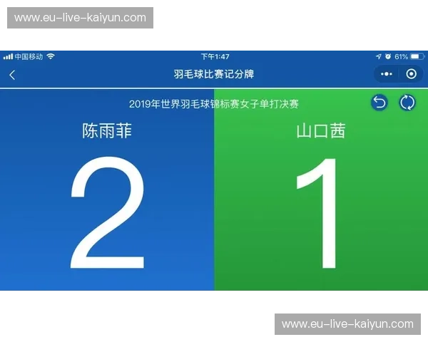 羽毛球即时情报:用数据视角点亮场上每一次回合 羽毛球即时情报:用数据视角点亮场上每一次回合